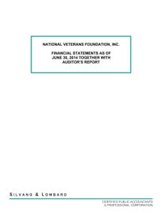 NVF Financial Statement June 2014
