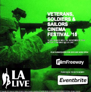 A cinema festival by and for veterans and active duty military November 11
