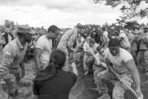 Army Soldiers Tug of War