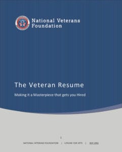 NVF eBook veteran resume