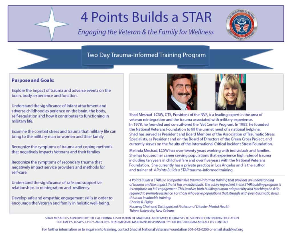 Education and training for veterans by veterans ptsd trauma and more