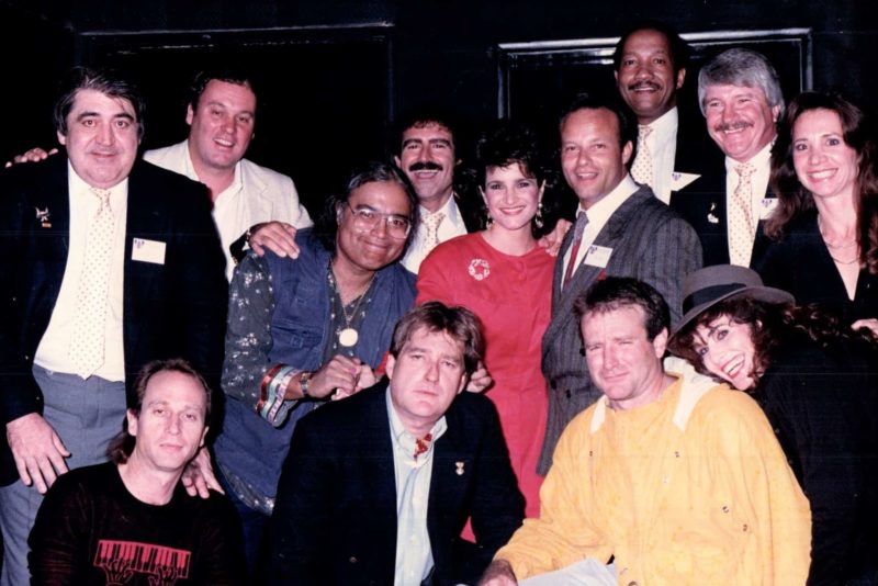 1987 NVF Board with Blake Clark and Robin Williams