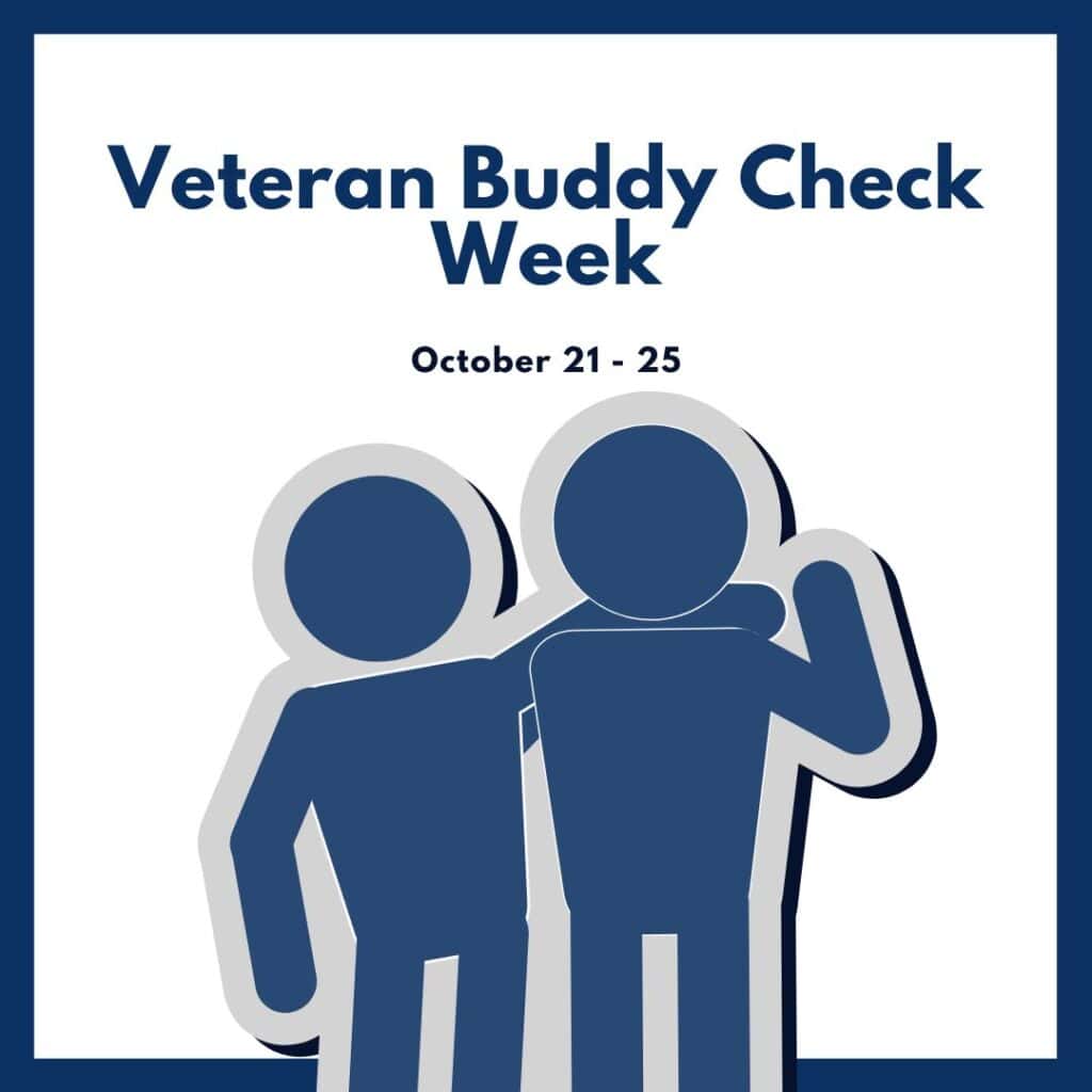 veteran buddy check week